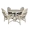 Highwood Usa Hamilton 5pc Round Outdoor Patio Furniture Dining Set AD-DNA48-WAE - alternate 1